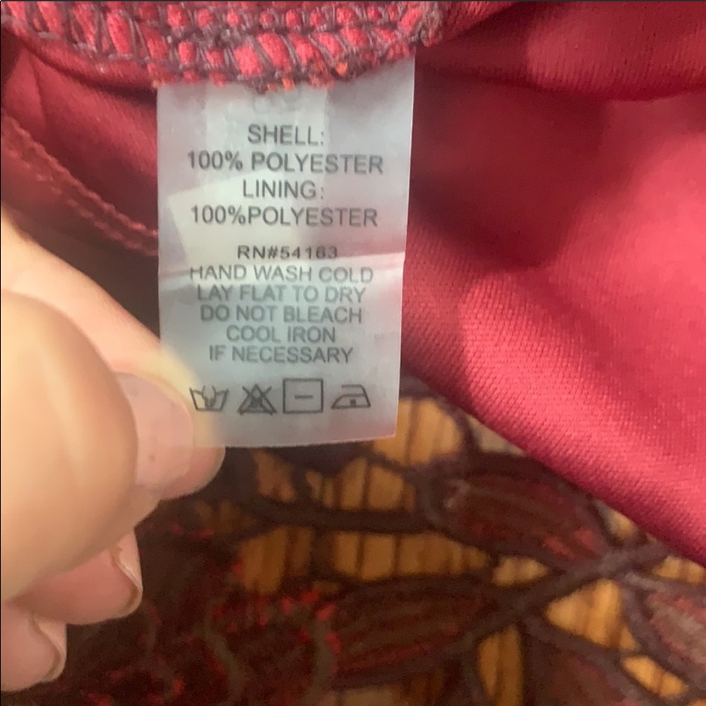Calvin Klein Embroidered Dress Sz 4 - Picture 6 of 8